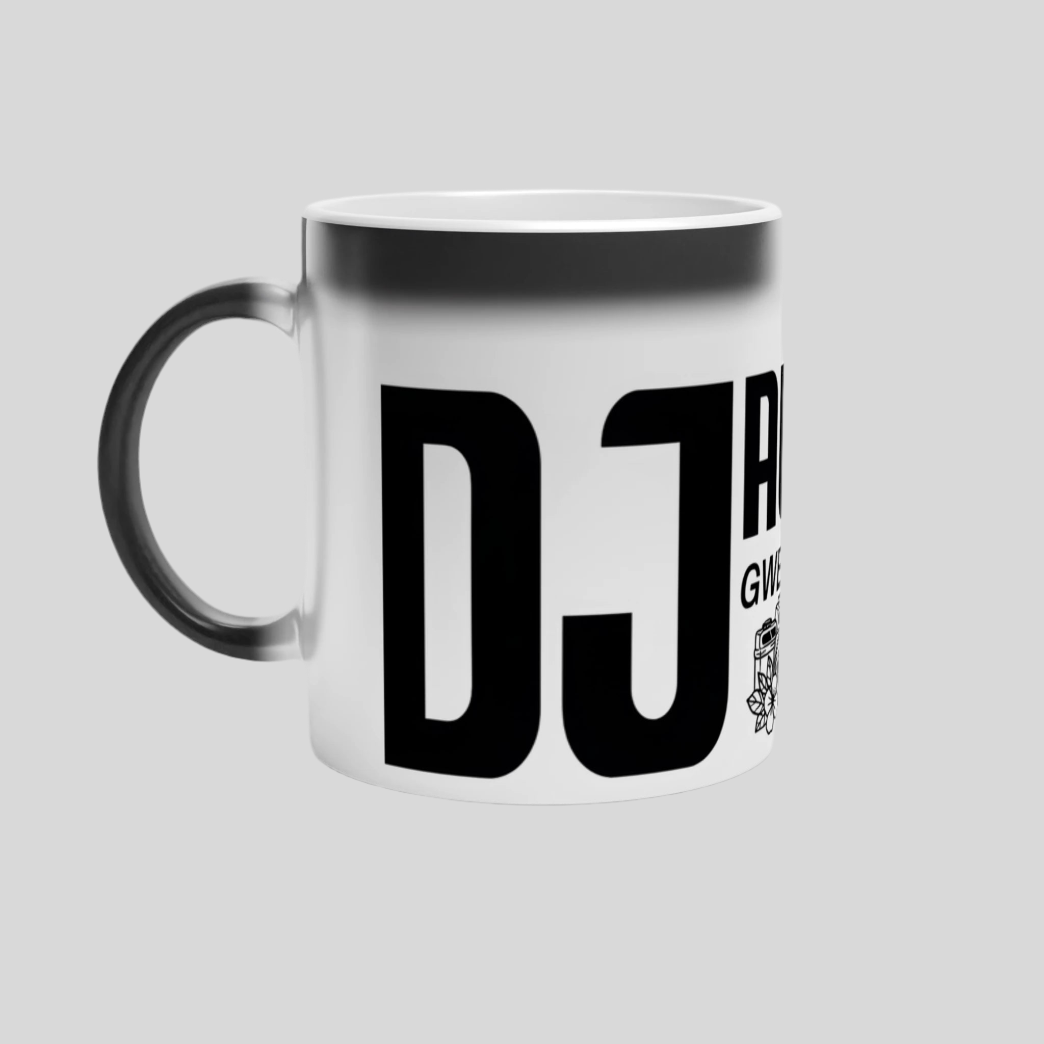 DJ ALEX ET GWEN PHOTOGRAPHY Special Mug – Black Gloss Finish Revealing Design